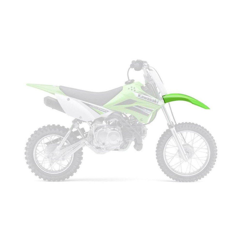 Garde-boue avant UFO vert KX Kawasaki KLX110