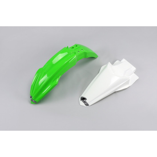 Kit garde-boue avant & arrière UFO Couleur OEM Kawasaki KX85