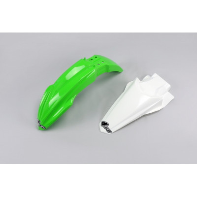 Kit garde-boue avant & arrière UFO Couleur OEM Kawasaki KX85