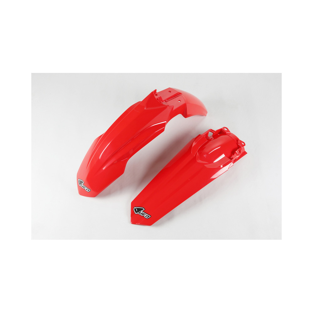 Kit garde-boue avant & arrière UFO couleur origine rouge Honda CRF450R