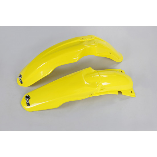 Kit garde-boue avant & arrière UFO Couleur OEM Suzuki RM125/RM250