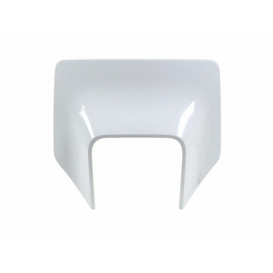 Plastique de plaque phare RACETECH blanc Husqvarna