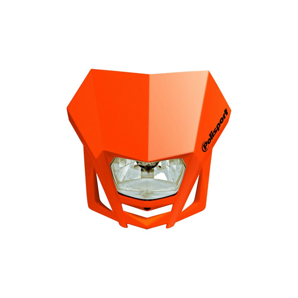 Plaque phare POLISPORT LMX orange