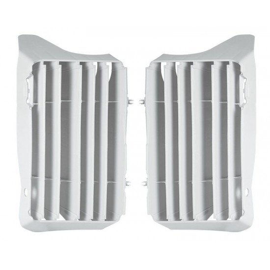 Ouïes de radiateur RACETECH blanc Honda CRF450R