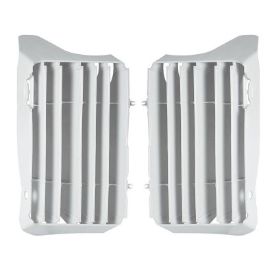 Ouïes de radiateur RACETECH blanc Honda CRF450R