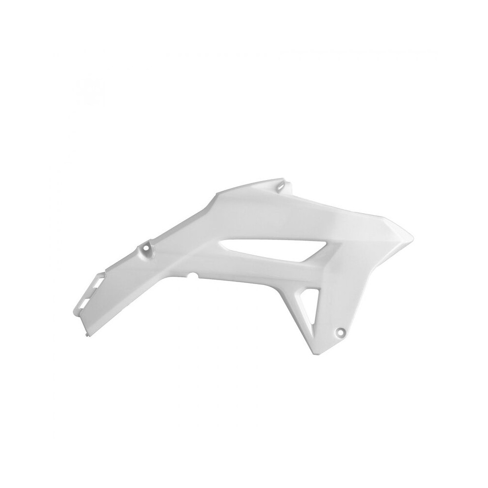 Ouies de radiateur POLISPORT blanc Honda CRF450R