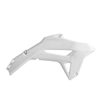 Ouies de radiateur POLISPORT blanc Honda CRF450R