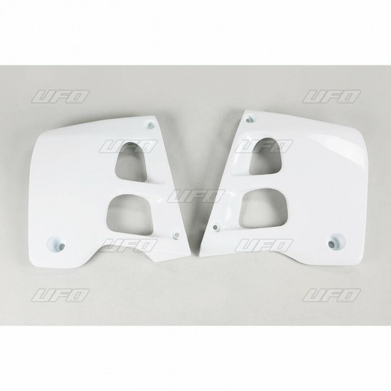 Ouïes de radiateur UFO blanc Honda CR125R/250R