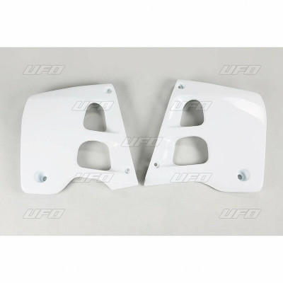 Ouïes de radiateur UFO blanc Honda CR125R/250R