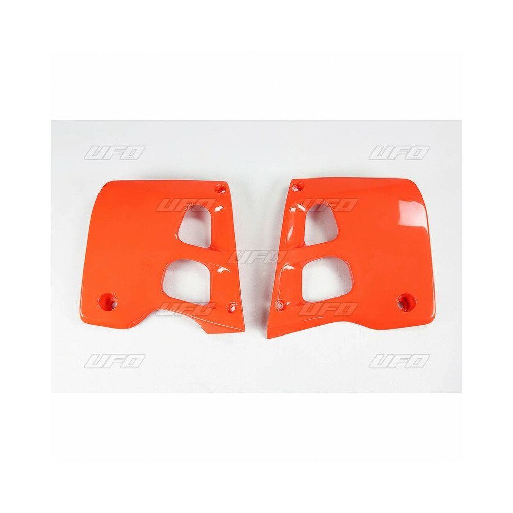 Ouïes de radiateur UFO orange Honda CR125R/250R