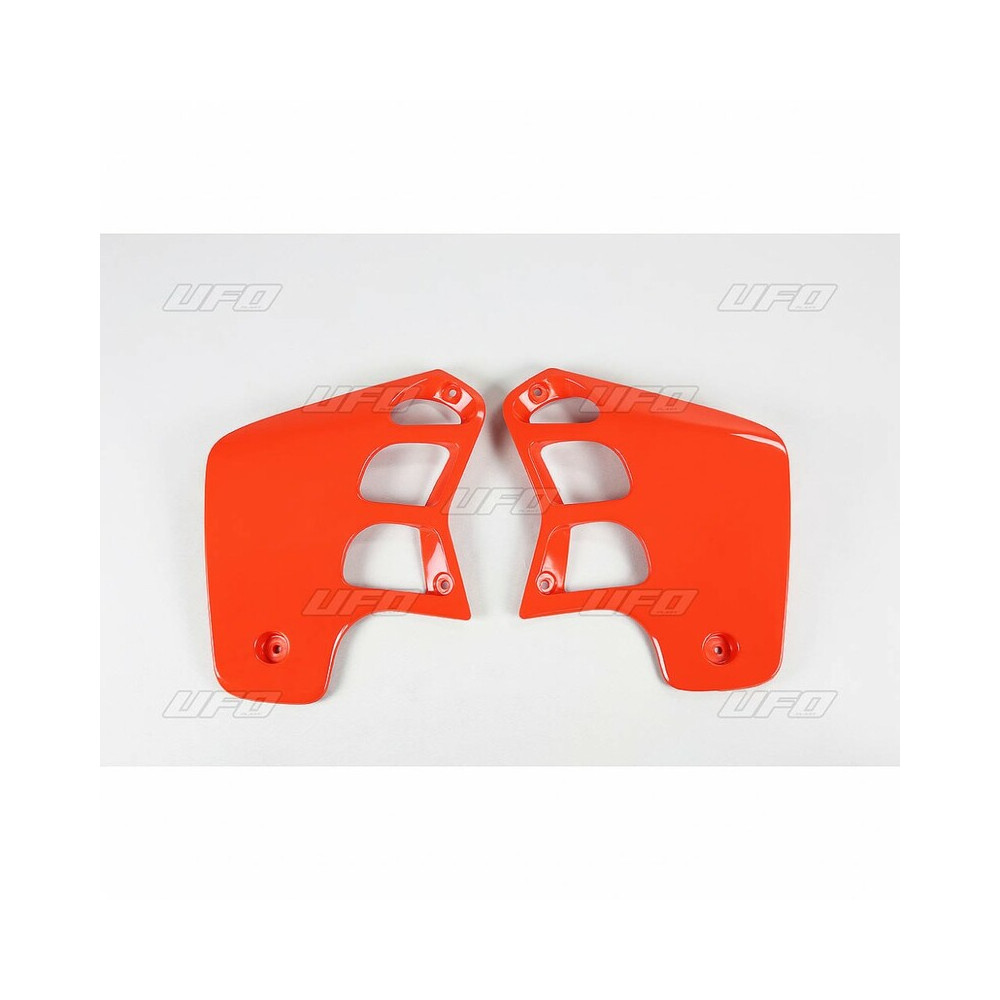 Ouïes de radiateur UFO orange Honda CR125R/250R