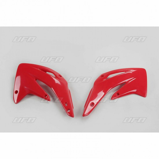 Ouïes de radiateur UFO rouge Honda CR85R/85RB