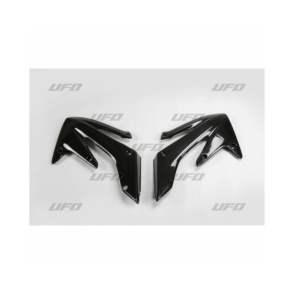 Ouïes de radiateur UFO noir Honda CRF250X/R