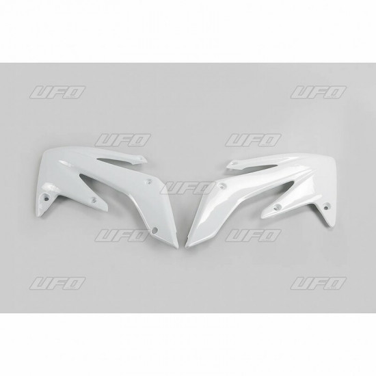 Ouïes de radiateur UFO blanc Honda CRF250X/R