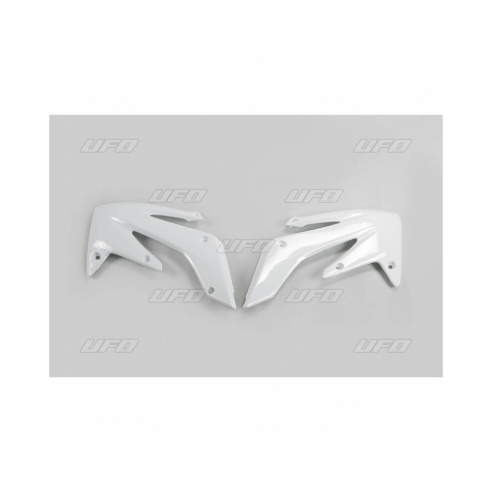 Ouïes de radiateur UFO blanc Honda CRF250X/R