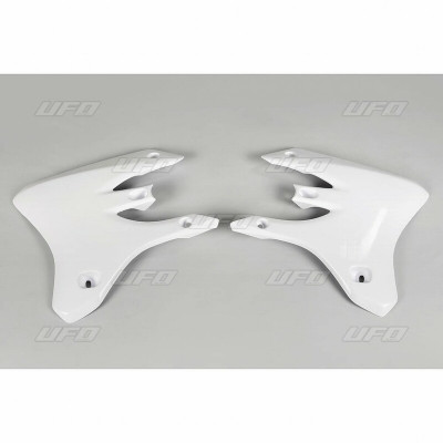 Ouïes de radiateur UFO blanc Yamaha WR250F/450F