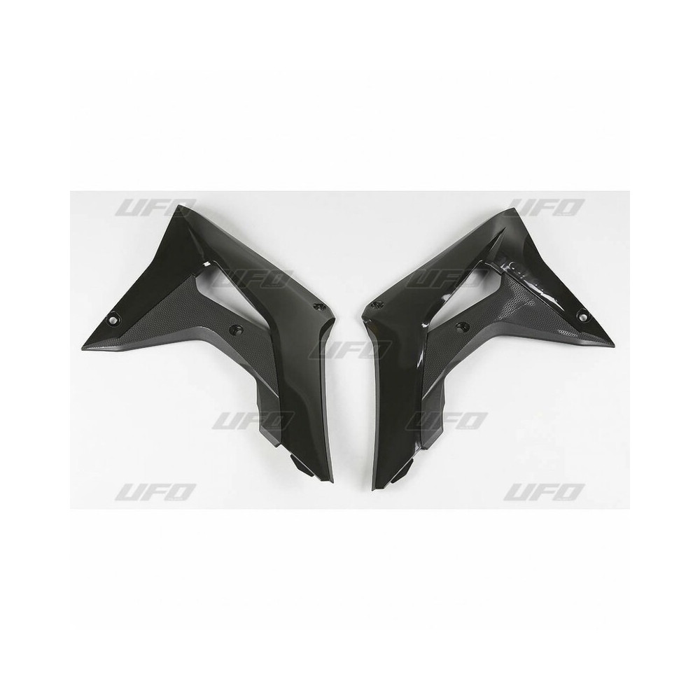 Ouïes de radiateur UFO noir Honda CRF450R