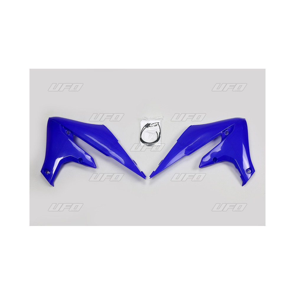 Ouïes de radiateur UFO bleu Yamaha YZ450F