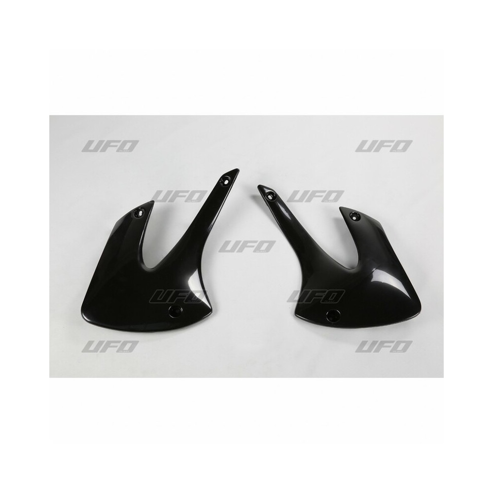 Ouïes de radiateur UFO noir Kawasaki KX85/80