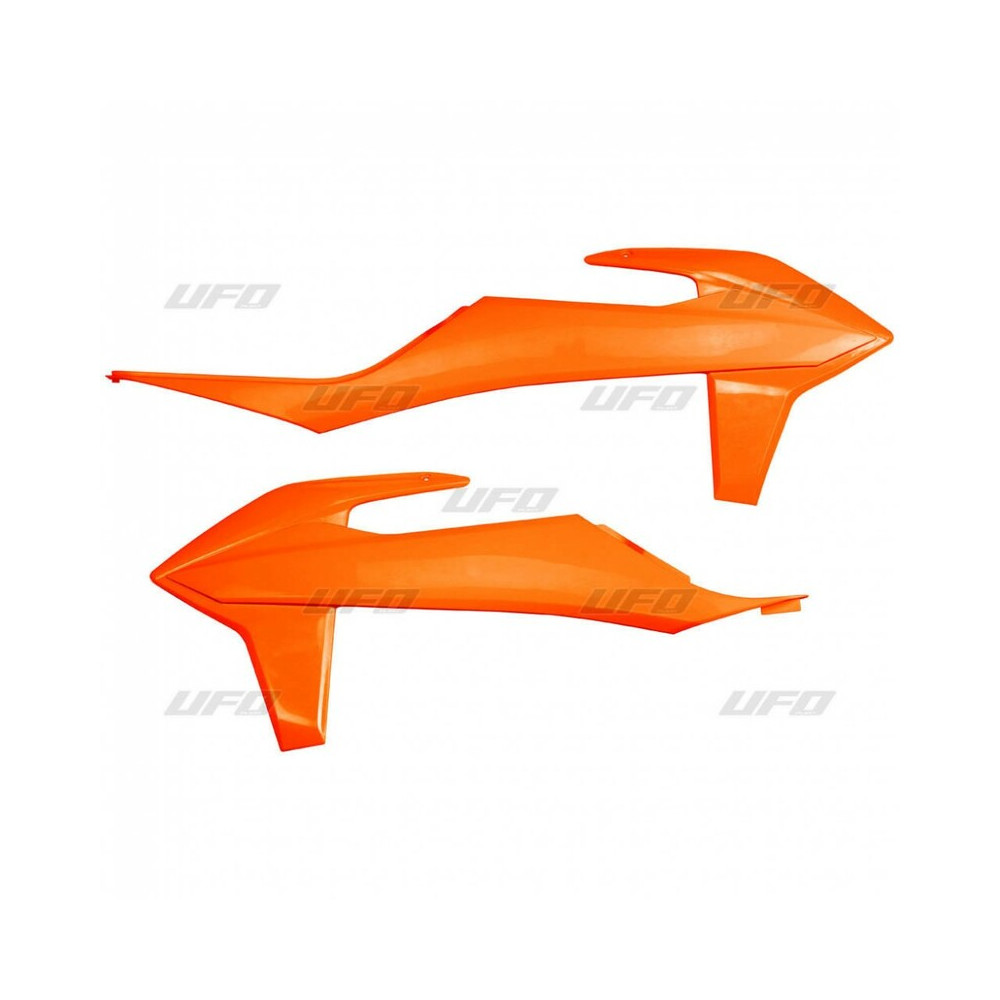 Ouïes de radiateur UFO orange KTM SX/SX-F