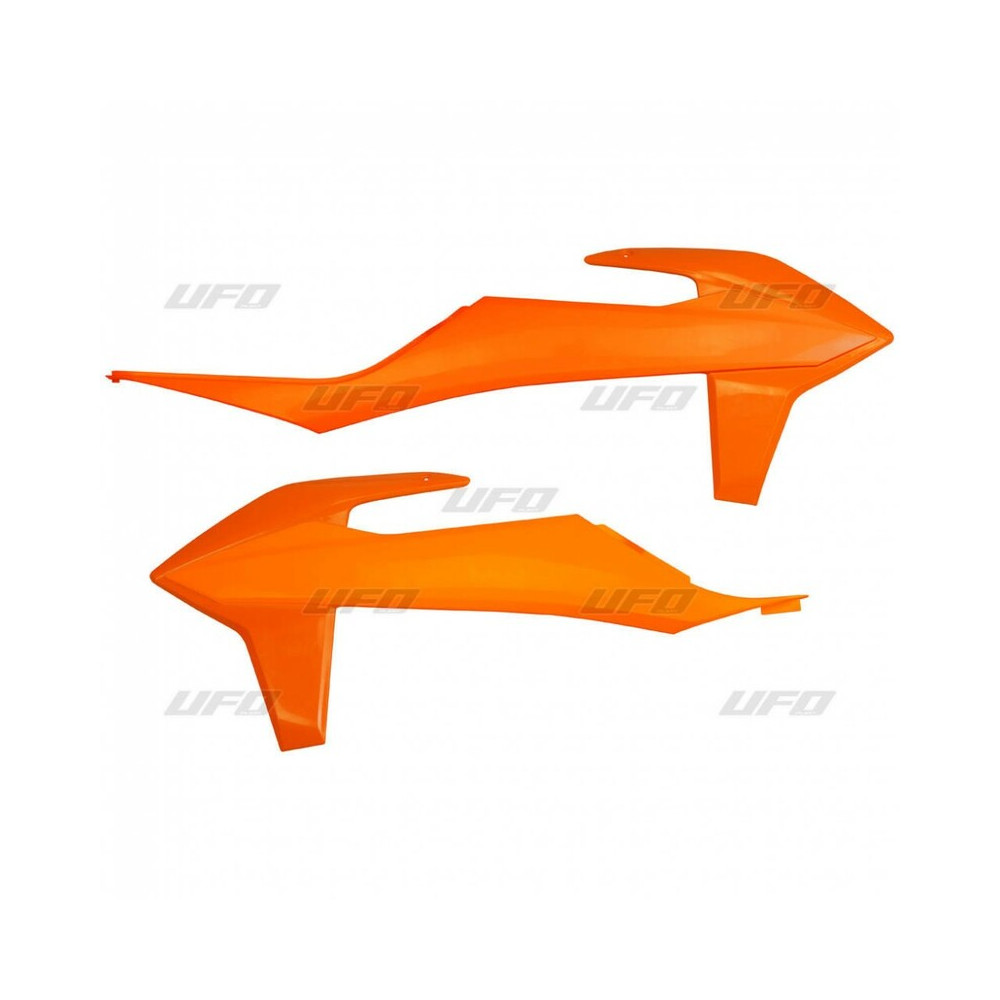 Ouïes de radiateur UFO orange fluo KTM SX/SX-F