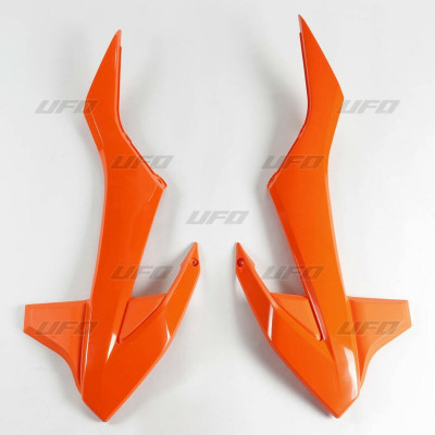 Ouïes de radiateur UFO orange KTM SX85