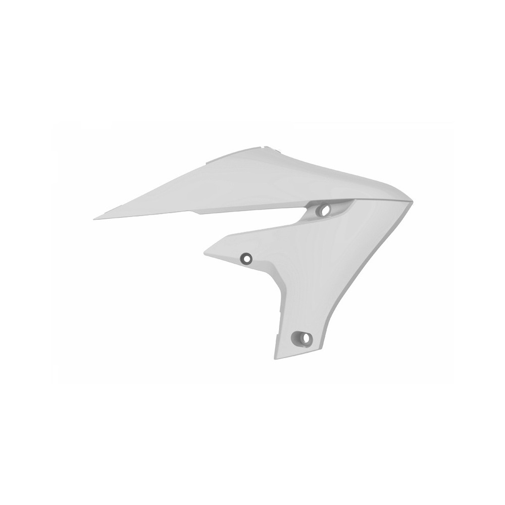 Ouïes de radiateur POLISPORT blanc Yamaha YZ450F