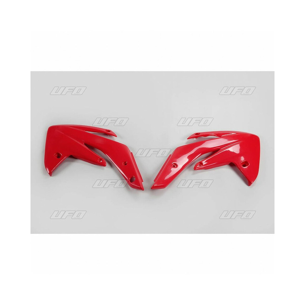 Ouïes de radiateur UFO rouge Honda CRF150R