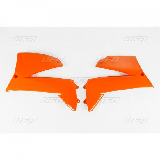 Ouïes de radiateur UFO orange - KTM LC4 640 / SMC 660