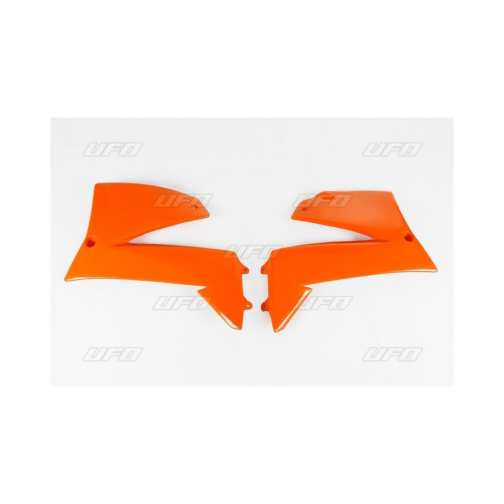 Ouïes de radiateur UFO orange - KTM LC4 640 / SMC 660