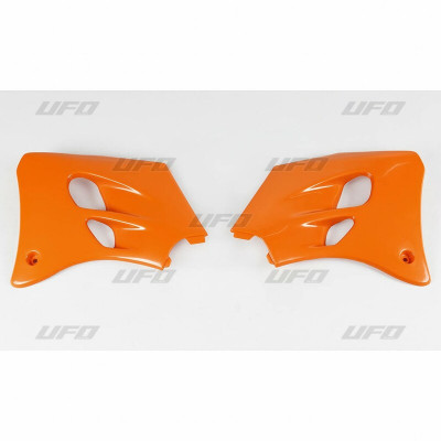 Ouïes de radiateur UFO orange KTM SX60/65