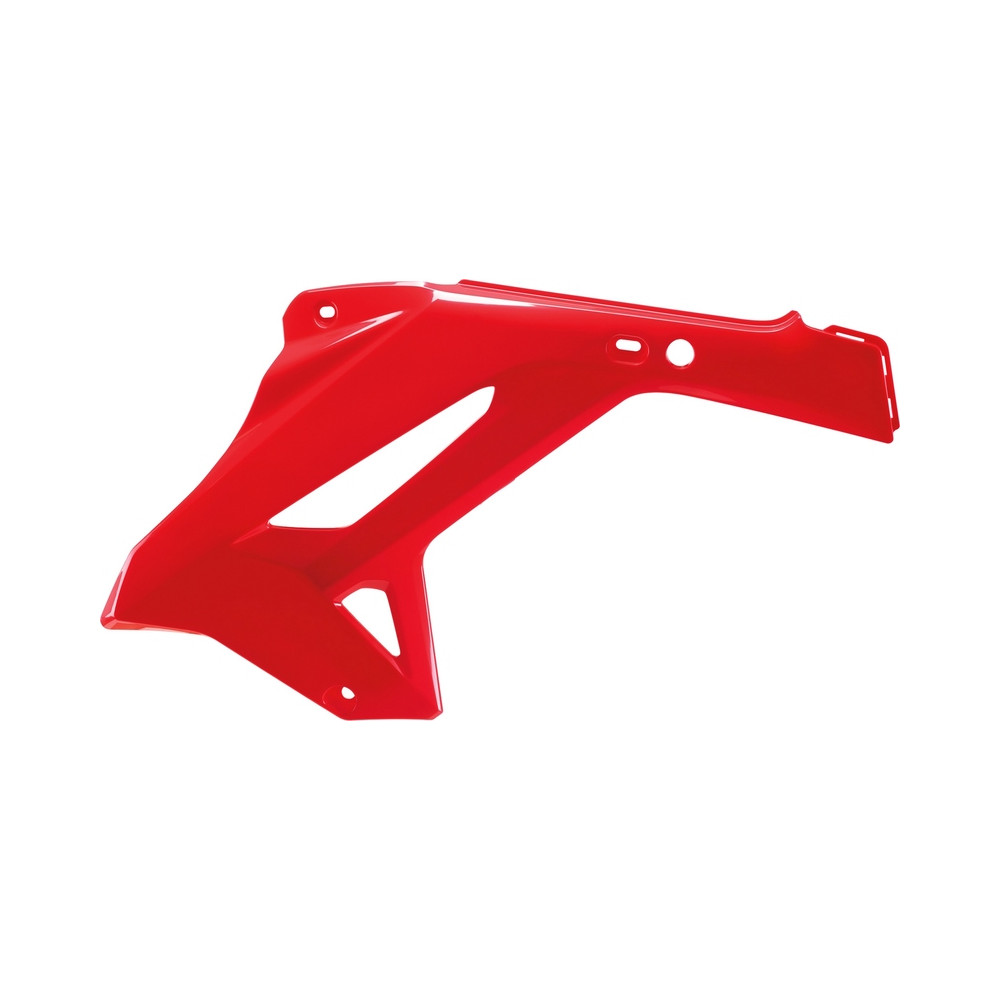 Ouïes de radiateur POLISPORT MX Restyling rouge - Honda CR125 / 250