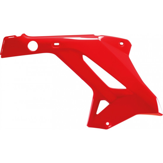 Ouïes de radiateur POLISPORT MX Restyling rouge - Honda CR125 / 250