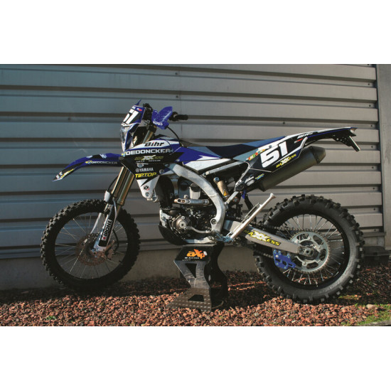 Guide chaîne AXP Teflon bleu Yamaha YZ250F/450F