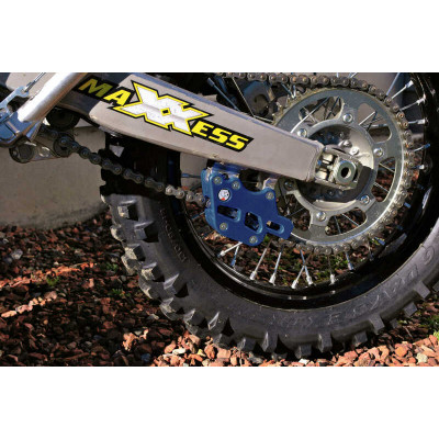 Guide chaîne AXP Teflon bleu Yamaha YZ250F/450F