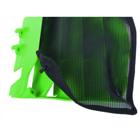 Filet cache radiateur POLISPORT noir Kawasaki KX450F