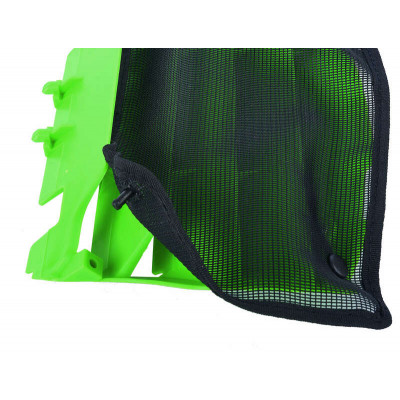 Filet cache radiateur POLISPORT noir Kawasaki KX450F