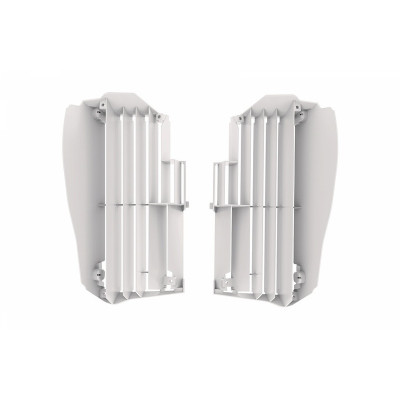 Cache radiateur POLISPORT blanc Yamaha YZ450F