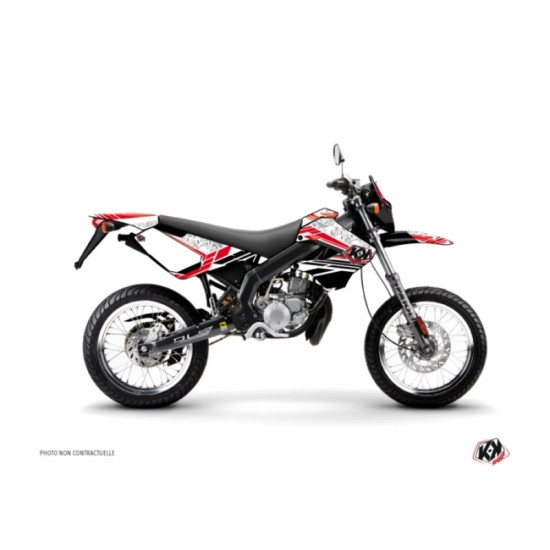 Kit déco KUTVEK Spirit rouge Derbi Senda 50 Xtreme/Xrace