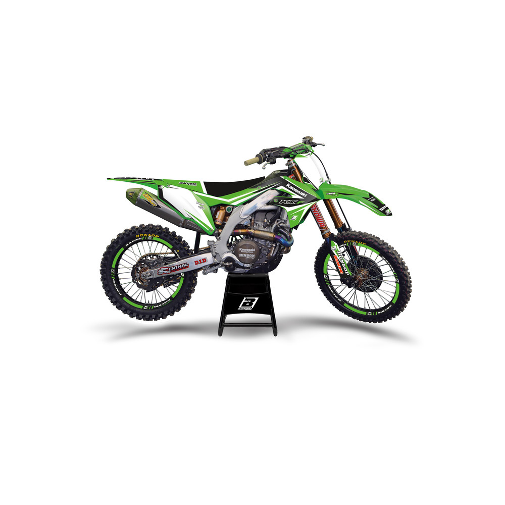 Kit déco BLACKBIRD Dream 4 - Kawasaki KX85