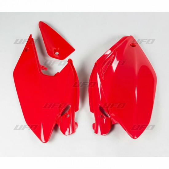 Plaques latérales UFO rouge Honda CRF250X