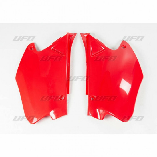 Plaques latérales UFO rouge Honda CR125R/250R