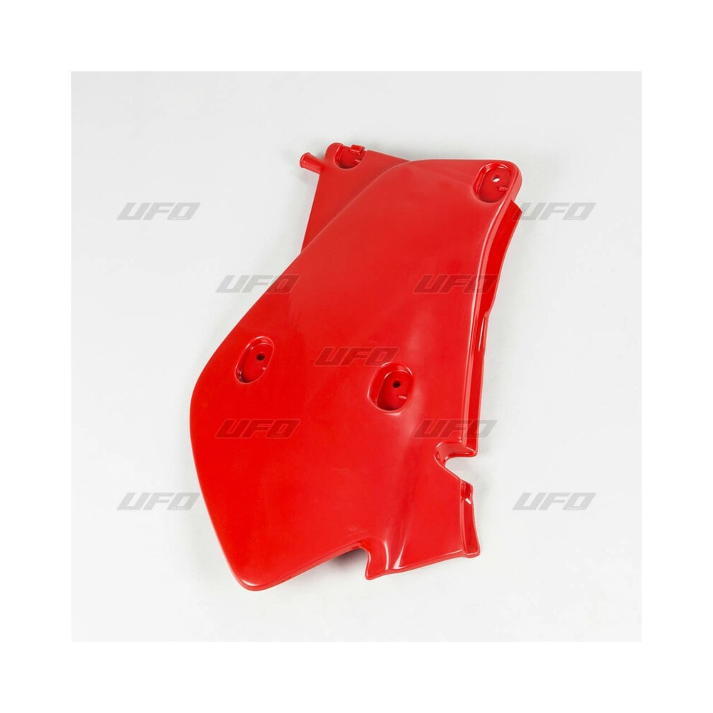 Plaque latérale gauche UFO rouge Honda XR650R