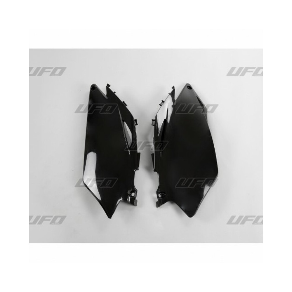 Plaques latérales UFO noir Honda CRF250R/450R