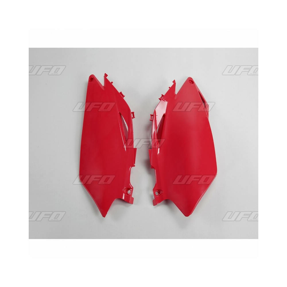 Plaques latérales UFO rouge Honda CRF250R/450R