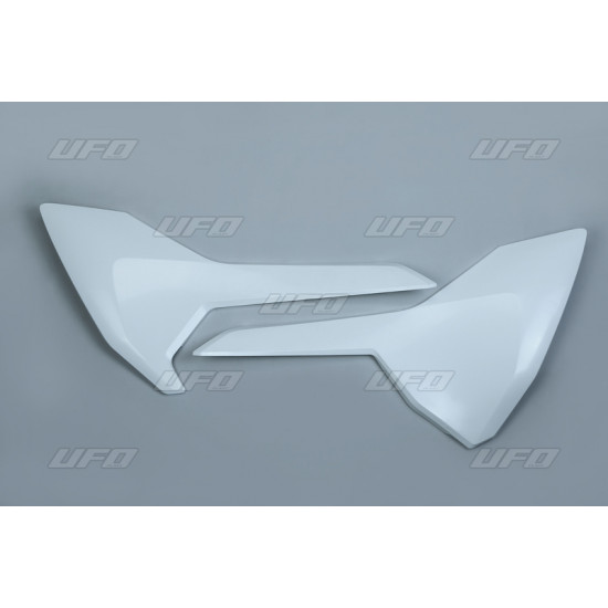 Plaques latérales UFO blanc Husqvarna TC85