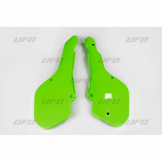 Plaques latérales UFO vert KX Kawasaki KX