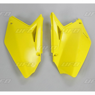 Plaques latérales UFO jaune Suzuki RM-Z250