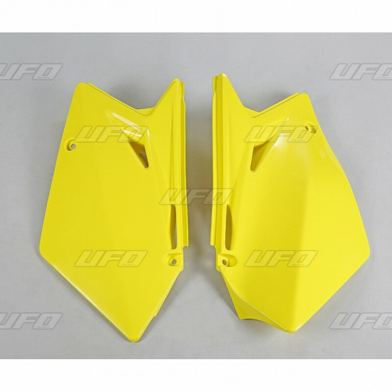 Plaques latérales UFO jaune Suzuki RM-Z450