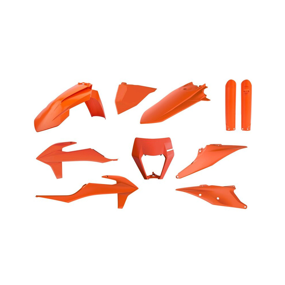 Kit plastiques POLISPORT orange KTM